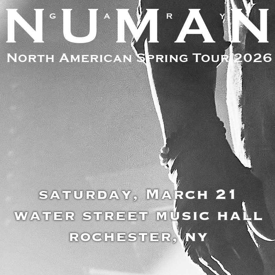 Gary Numan at Water Street Music Hall